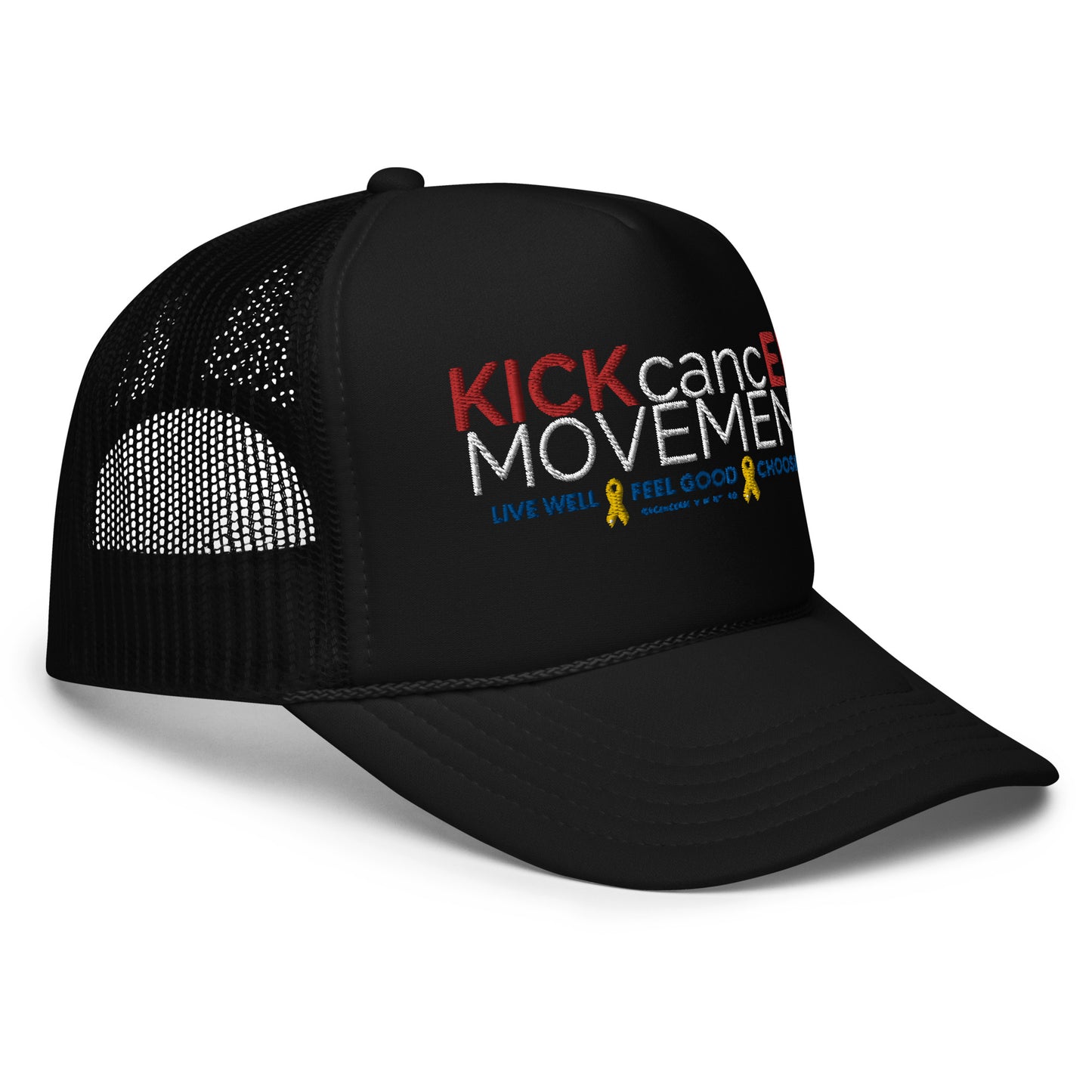 KICKcancER Foam trucker hat