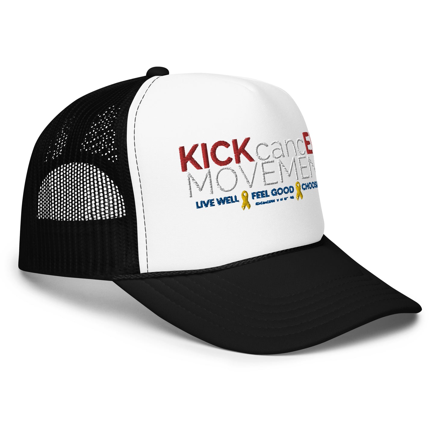 KICKcancER Foam trucker hat