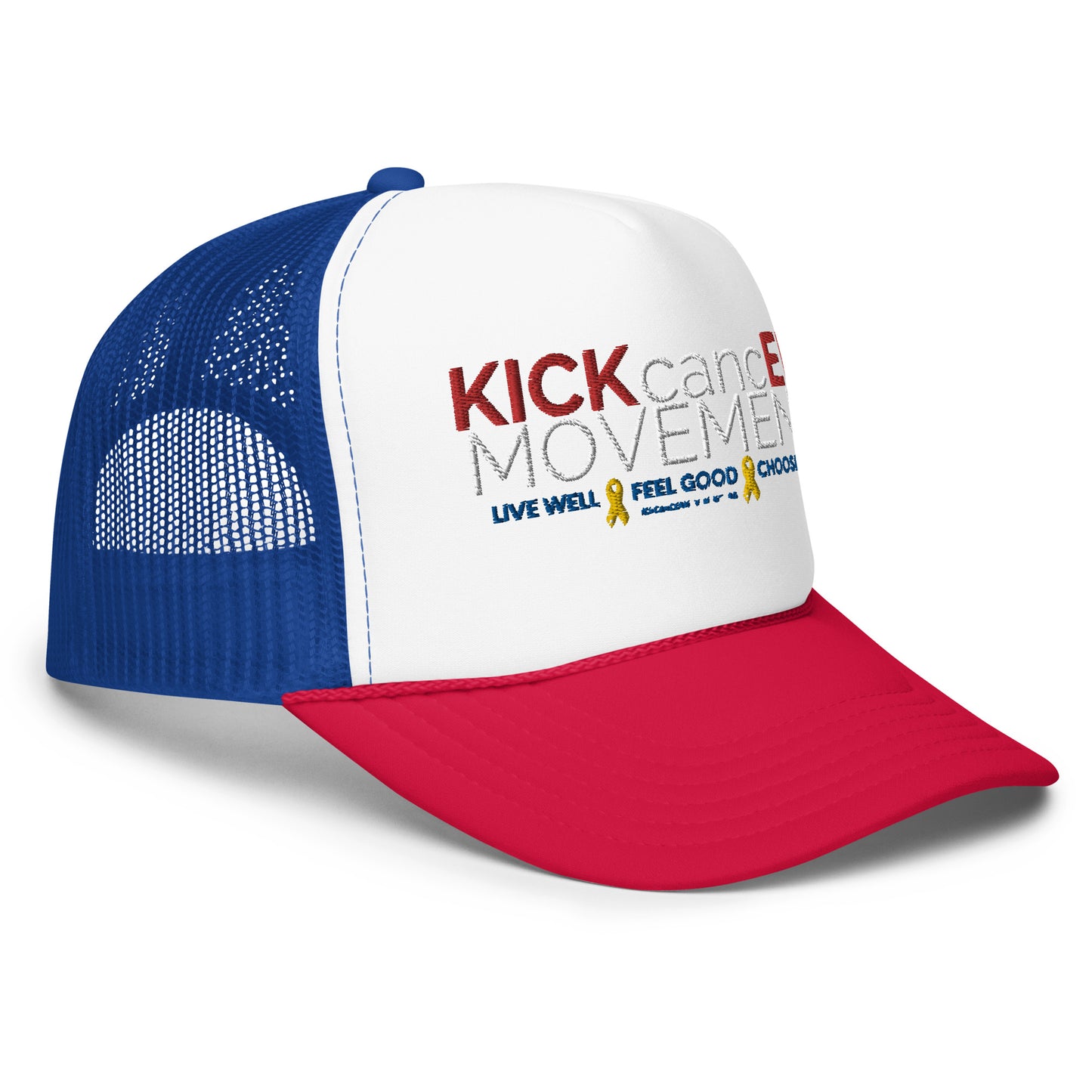 KICKcancER Foam trucker hat